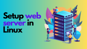 setup web server in linux